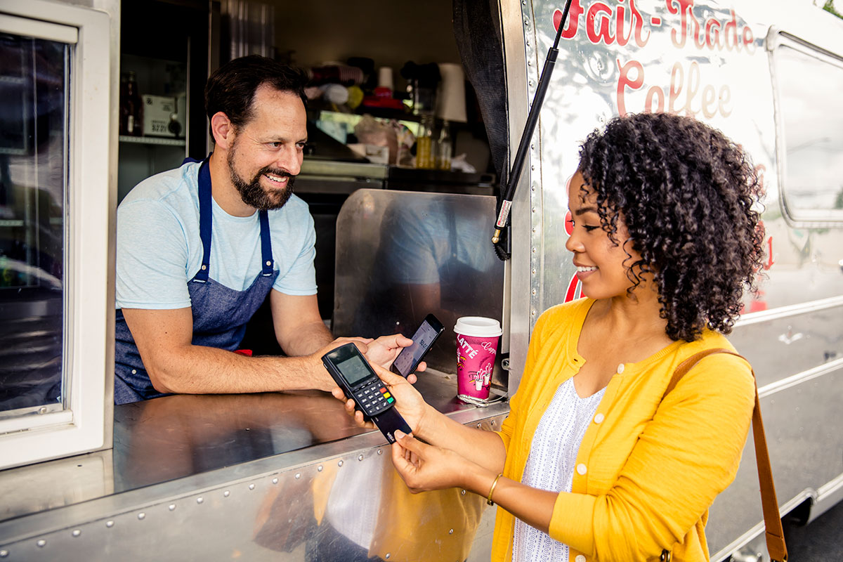 Food Truck Transaction - Restaurants on-the-go with Converge Mobile